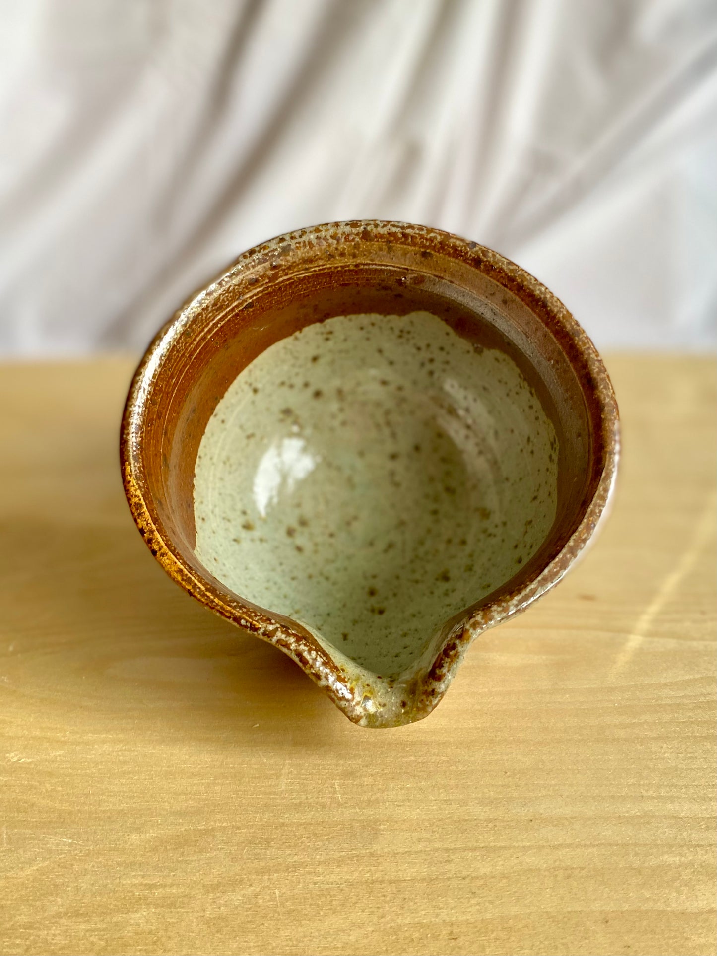 Soda Fired Pouring Bowl