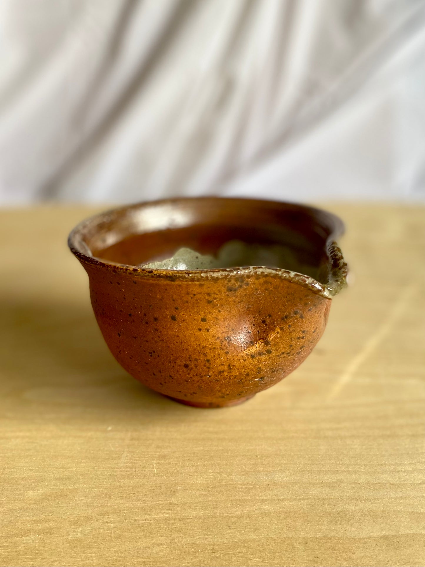 Soda Fired Pouring Bowl