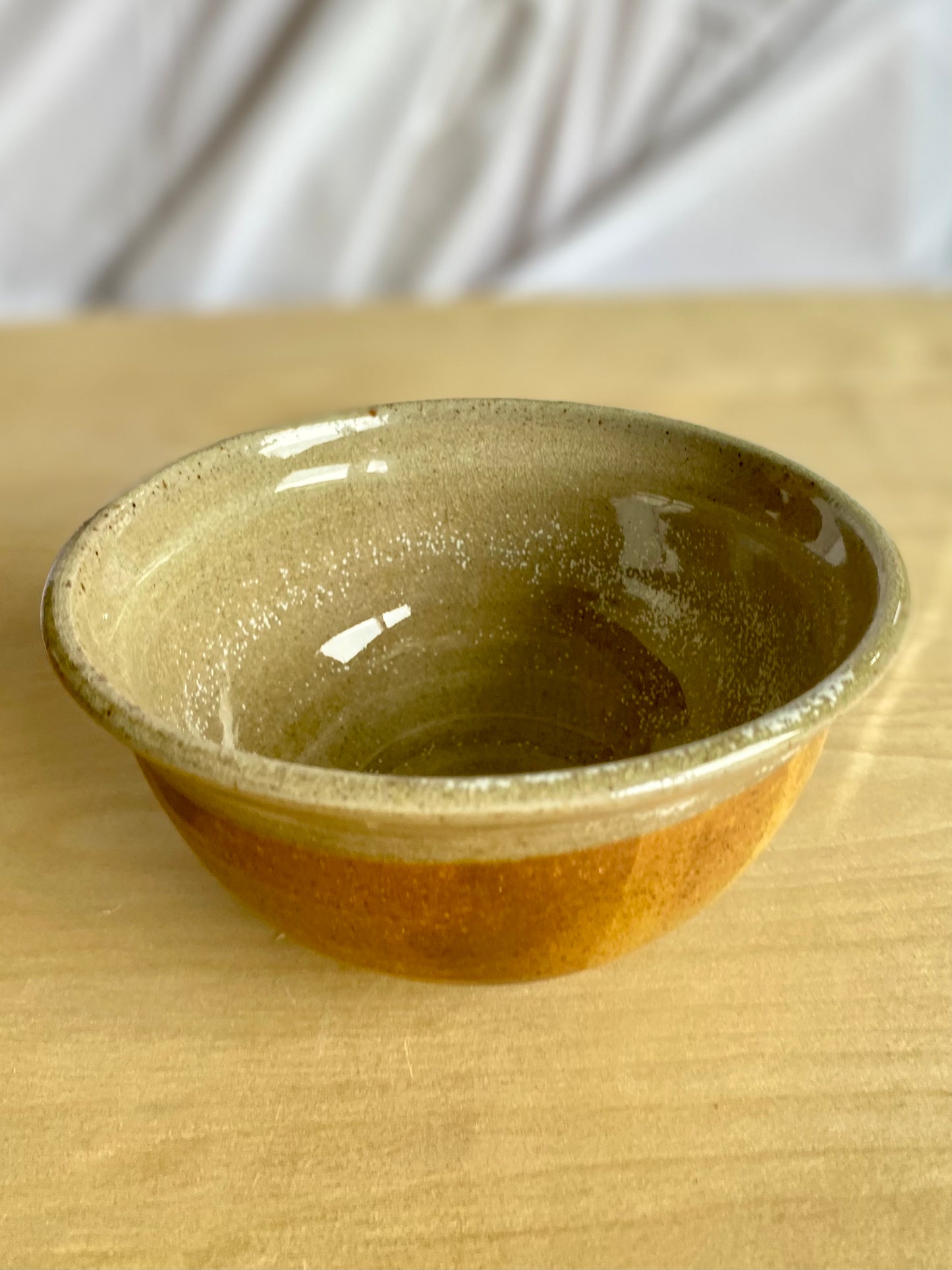 Soda Fired Olive Bowl