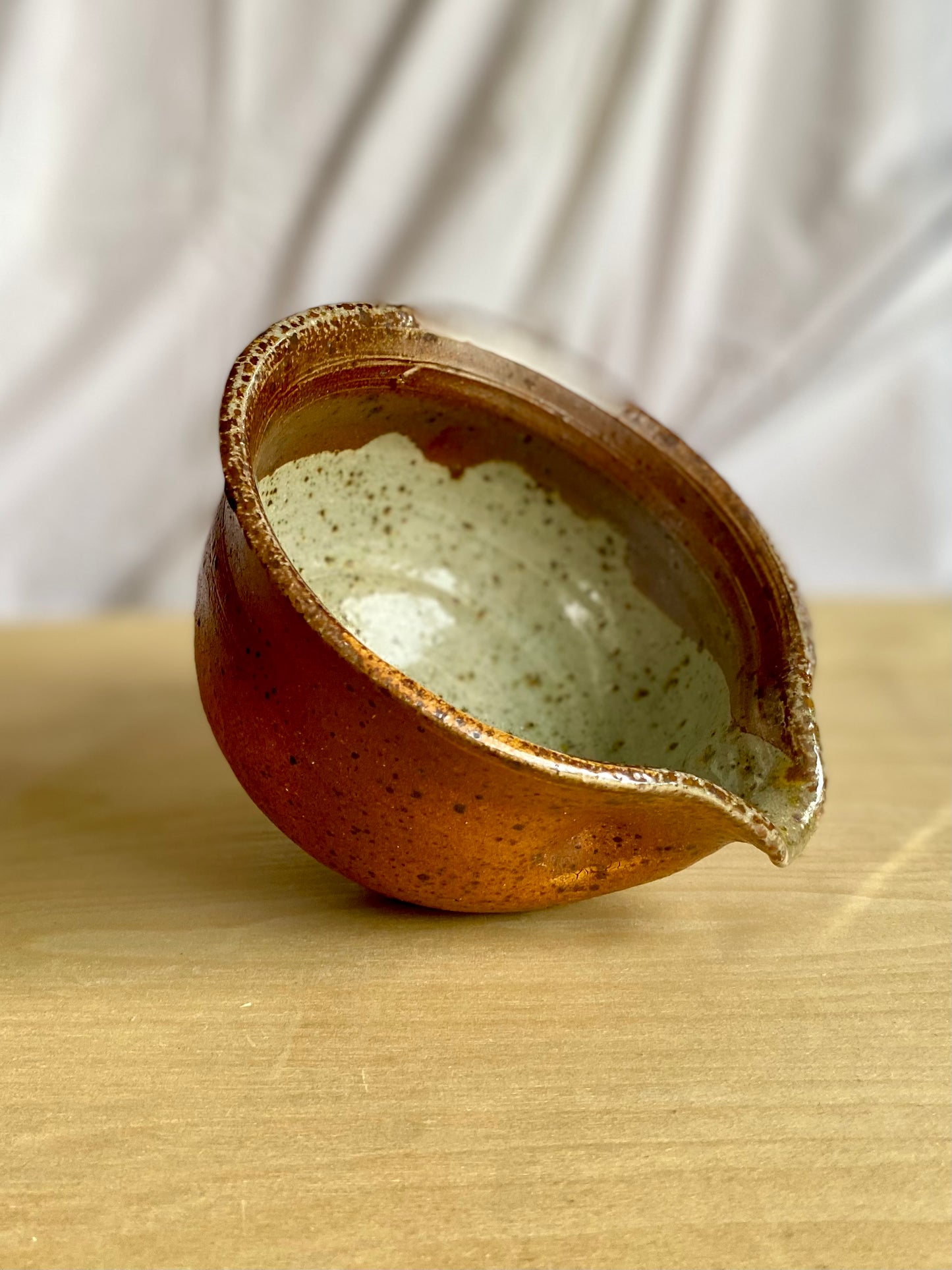 Soda Fired Pouring Bowl
